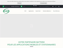 Tablet Screenshot of e4v.eu